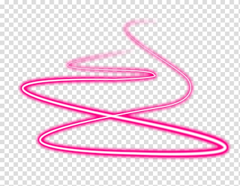 Pink and white curve line, Neon lighting Neon lighting Neon Lights ...