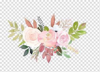 Pink and white petaled flower illustration, Garden roses Floral design Wedding invitation Flower bouquet, rose transparent background PNG clipart