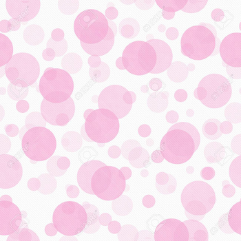 Pink And White Transparent Polka Dot Tile Pattern Repeat ...