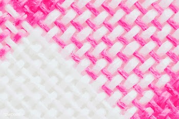 Pink and white woolen fabric | Free stock vector - 584336