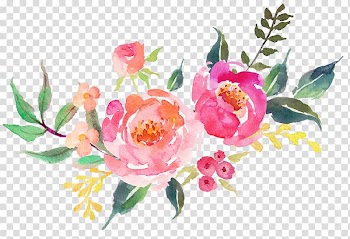 Pink and yellow petaled flowers painting, Business Cards Business Card Design Paper Logo, Business transparent background PNG clipart