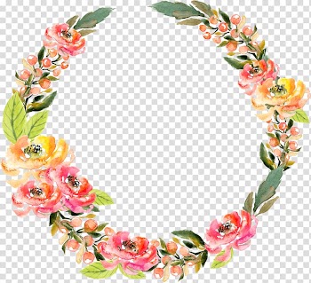 Pink and yellow roses illustration, Brisbane Platia Greek Taverna Wreath Garland Flower, Beautiful garland transparent background PNG clipart