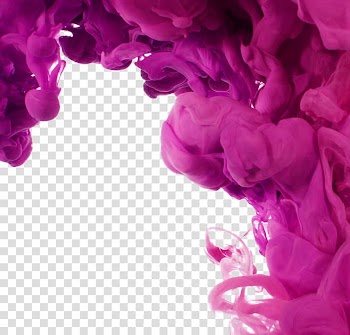 Pink artwork, Smoke Ink, smoke transparent background PNG clipart