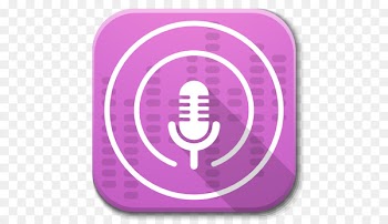 pink audio purple symbol - Apps Vocal 