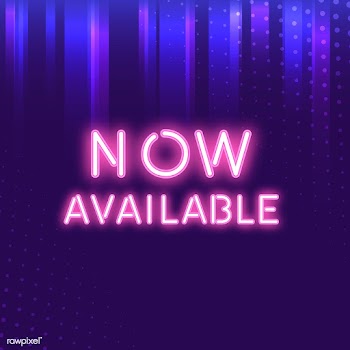 Pink available now neon sign vector | Free stock vector - 535166