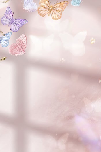 Pink background, colorful butterfly, window | Free Photo - rawpixel