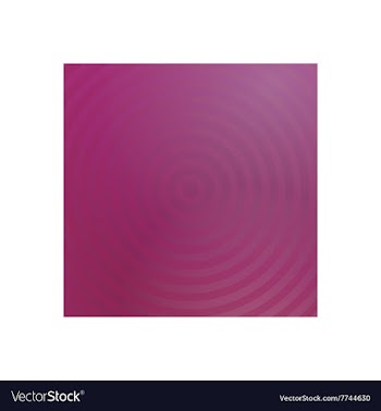 Pink background design with concentric circles vector image