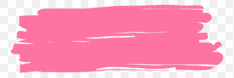Pink badge png brushstroke sticker, | Free PNG - rawpixel