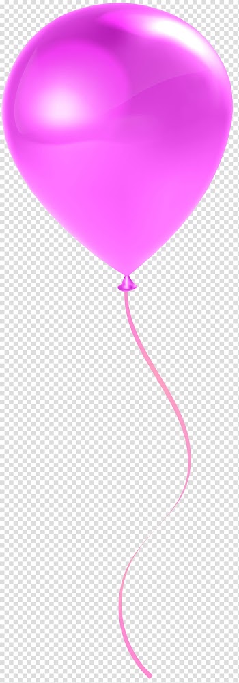 Pink balloon art, Balloon Petal Design Product, Single Pink Balloon transparent background PNG clipart