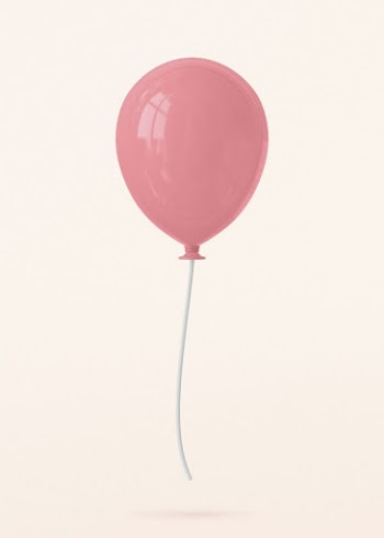 Pink balloon clipart, 3d birthday | Free Photo - rawpixel