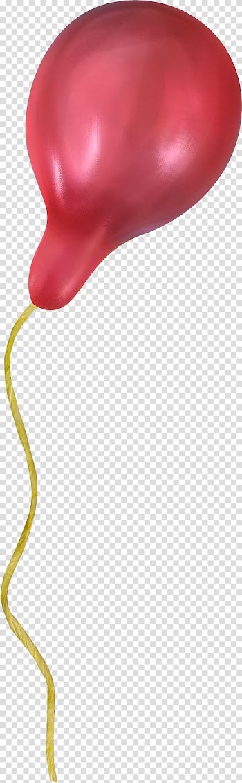 Pink balloon illustration, Toy balloon Holiday Birthday , heart ballon transparent background PNG clipart