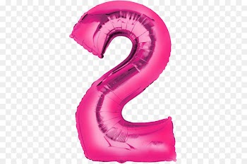 Pink, Balloon, Number, Magenta PNG