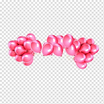 Pink balloon , Pink Balloon Adobe Illustrator, Pink balloons transparent background PNG clipart