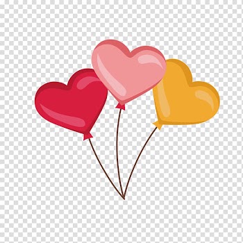 Pink balloon transparent background PNG clipart