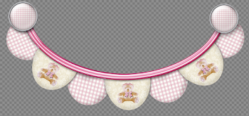 Pink Banner Transparent Image