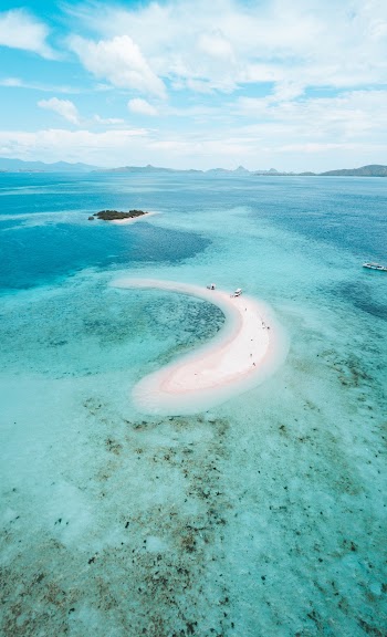 Pink Beach in Komodo Island