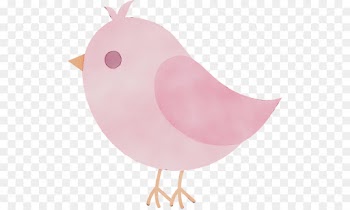 pink bird clip art chicken