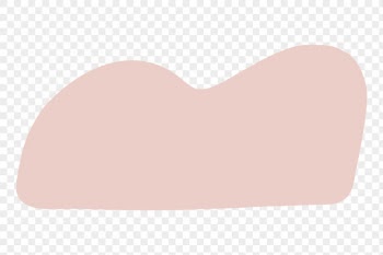 Pink blob png shape sticker, | Free PNG - rawpixel