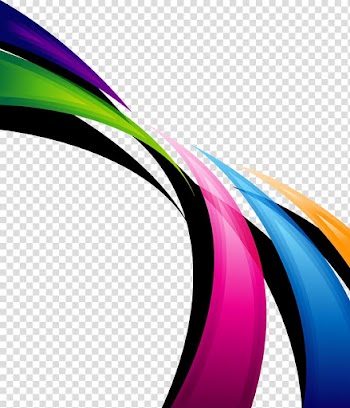 Pink, blue, and orange , Graphic design Science, colorful stripes transparent background PNG clipart