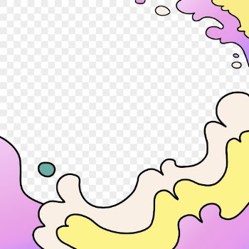 Pink border png frame, abstract | Free PNG Sticker - rawpixel