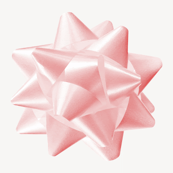 Pink bow collage element psd | Free PSD - rawpixel