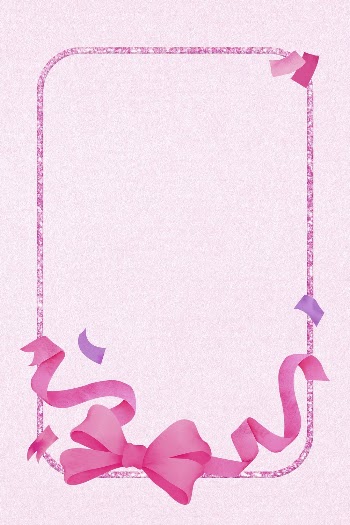 Pink bow frame background, cute | Free Photo - rawpixel