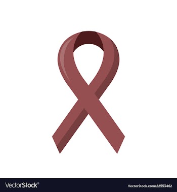 Pink breast cancer awareness ribbon isolated on a vector image