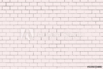 Pink brick wall background