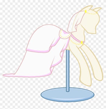 Pink Bride Out Of Stock By Vanillachama - Mlp Wedding Dress Base