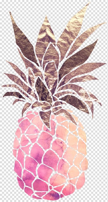 Pink, brown, and beige pineapple illustration, Pineapple Upside-down cake Watercolor painting Drawing , pineapple transparent background PNG clipart