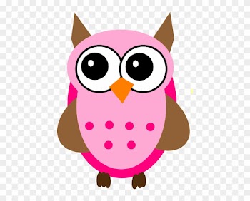 Pink Brown Owl Clip Art At Clker Com Vector Clip Art - Baby Owl Clip Art