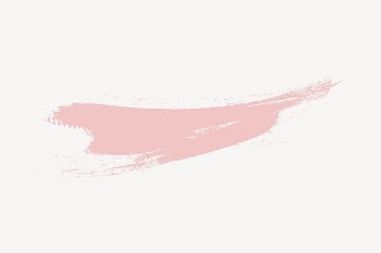 Pink brush stroke collage element | Free Vector Illustration - rawpixel