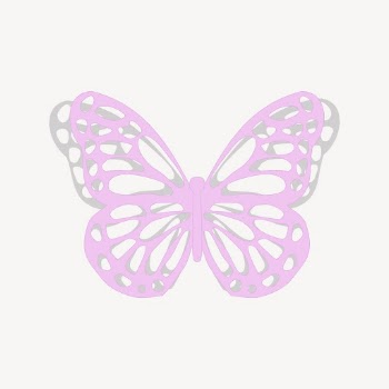 Pink butterfly clipart, animal illustration. | Free Photo - rawpixel