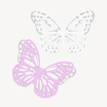 Pink butterfly clipart, animal illustration. | Free Photo - rawpixel