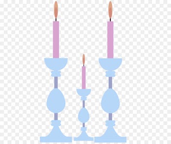 pink candle candle holder