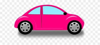 Pink Car Clipart - Pink Car Clip Art