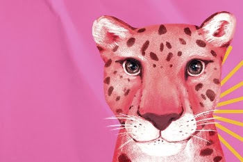 Pink cheetah background, animal illustration | Free Photo Illustration - rawpixel