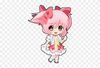 Pink Chibi Girl Png