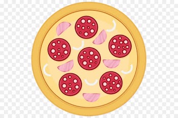 pink circle tableware plate