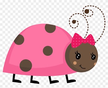 Pink Clip Art - Pink Ladybug Clipart