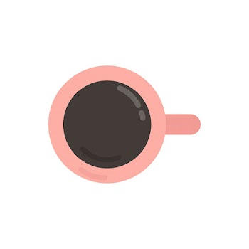 Pink coffee cup graphic illustration | Free stock vector - 424907