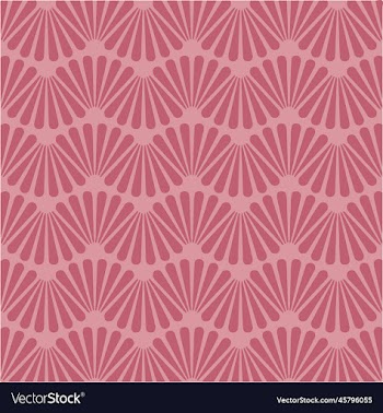 pink color geometrical repeat pattern design