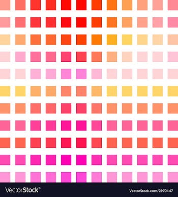 Pink colors vector image