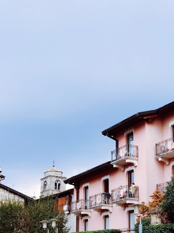Pink Concrete Building
