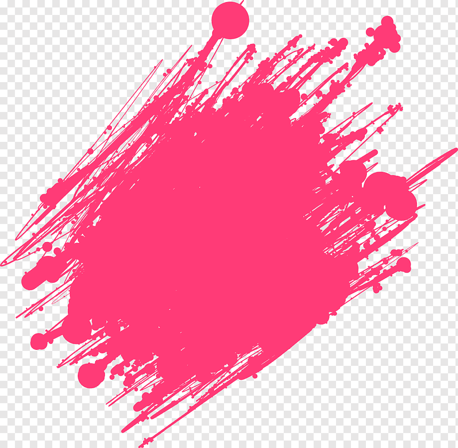 pink cross stroke, Ink brush Pen, Red ink brush, ink, leave The Material, text png