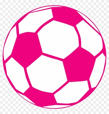 Pink Crown Clip Art - Soccer Balls Coloring Pages