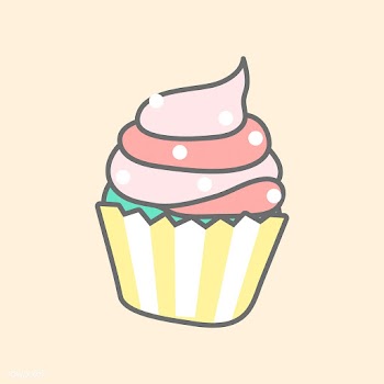 Pink delicious creamy cupcake vector | Free stock vector - 515633