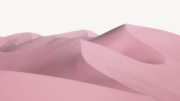 Pink desert computer wallpaper, nature | Free PSD - rawpixel