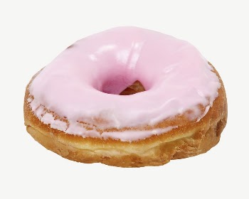 Pink donut, dessert psd | Free PSD - rawpixel