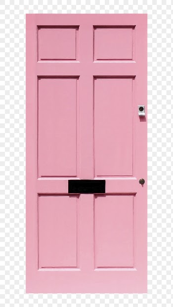 Pink door png clipart, home | Free PNG - rawpixel